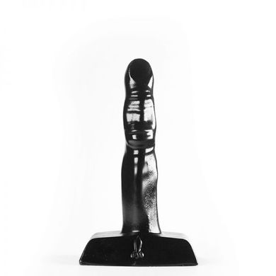 Analplug flinker Finger schwarz 10 x 2 cm
