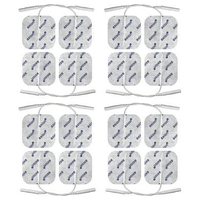 5x5cm Elektroden Pads 16 Stck. Fr TENS EMS Reizstrom Gerte mit 2mm-Stecker