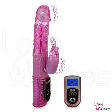 Rabbit-Vibrator Beetle mit LCD-Funkfernbedienung