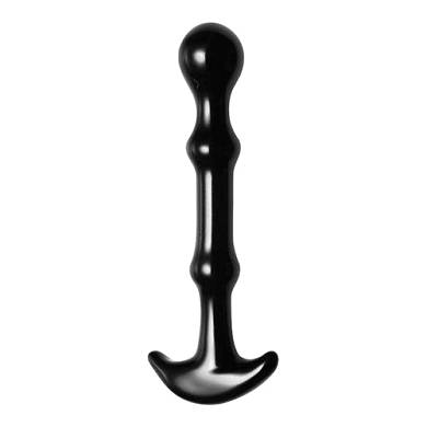 P-Punkt Analplug in Schwarz