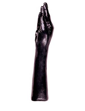 X-MAN Hand m. Arm black 39cm lang