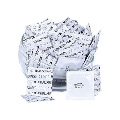 Fair Squared Sensitive dry Kondome. 1er Pack (1 x 100 Stück)
