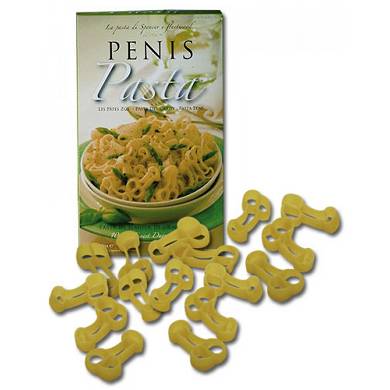 Nudeln "Penis-Pasta"