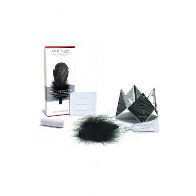 Jimmyjane - "Indulgences" Erotik Set - in Schwarz/Wei