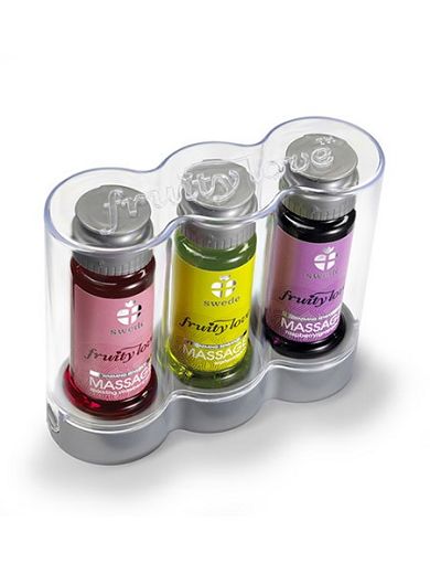 Fruity Love: Massagel-Geschenkset, fresh (3x50ml)