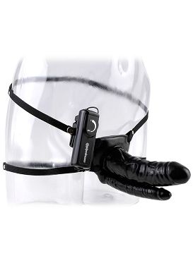 Fetish Fantasy Vibrating Double Penetrator black Umschnalldildo
