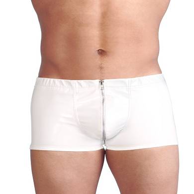 Lack-Pants mit Reiverschluss fr Mnner