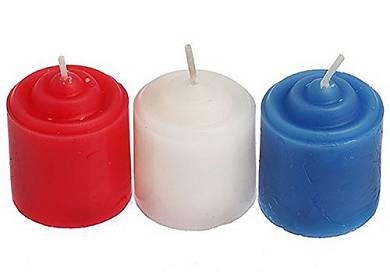 Extasialand Sensual Hot Wax Kerzen Candles im 3-er Pack - für heisse Erlebnisse