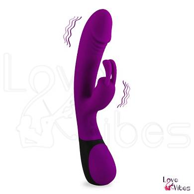Rabbit-Vibrator in Penisform mit Air Pressure Control