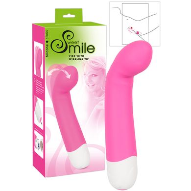 21 x 3,4 - 4 cm Smile G-Punkt-Vibrator pink