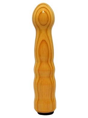 SVIBBLE LENGO Wiederaufladbarer Holzvibrator G-Punkt Stimulator in Lärche 100% Wasser