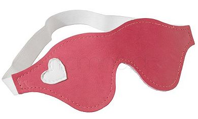 Spartacus Pink Leder Augenbinde