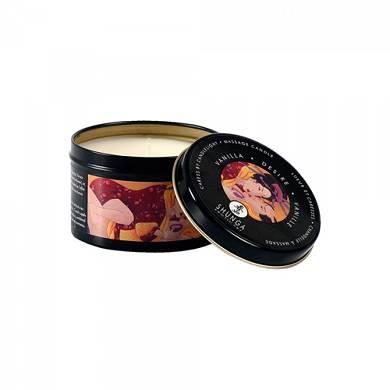 Shunga - Massagekerze (Desire & Vanille) - in Wei
