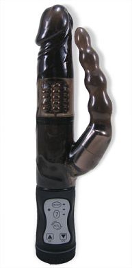 21 x 3 cm ANAL ROTATOR Perlenvibrator
