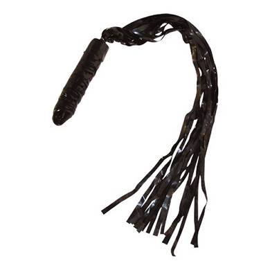 Latex Penispeitsche schwarz