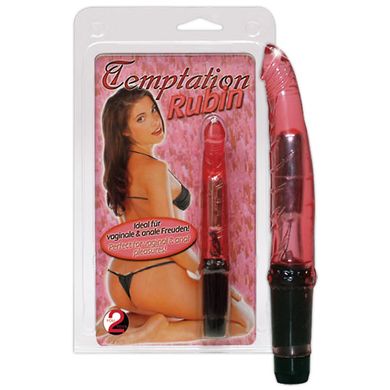16 x 2 cm Vibrator Temptation rubin