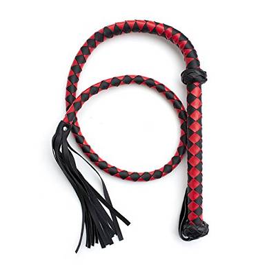 Greenpinecone Leder Bondage Set Lang Diamant Peitsche aus Leder Lederpeitsche BDSM Sex Qua