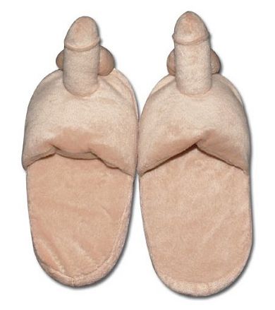Penis Plsch-Hausschuhe Penispuschen