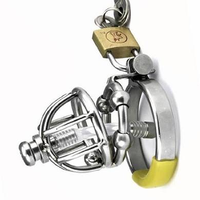 Keuschheitsgürtel für Ihn mit Dilator BDSM SM Shop
