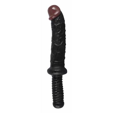 Dunkelhutiger Riesen-Dildo