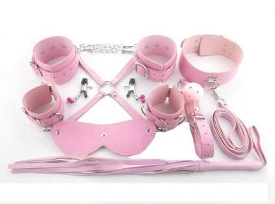 Dopobo Bondage & SM Spielzeug Set Fesseln Fussfesseln Handfesseln usw Gepolstert f&uum