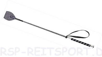 Busse Springgerte "Diamond Black" 65 cm Pitsche Fiberglas Anti-Slip Glitzer 
