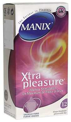 Manix Kondome Xtra Pleasure 12er