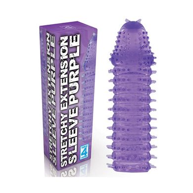 T4L Stretchy Extension Sleeve Purple Penisverlngerung