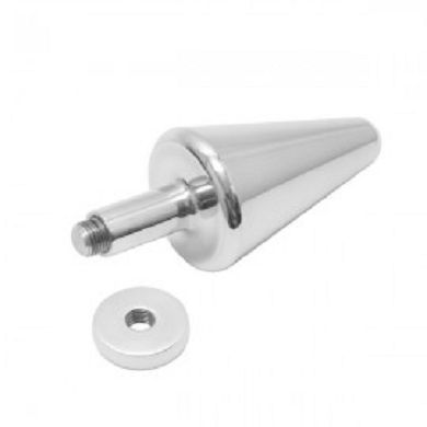 Buttplug in Zylinderform aus Aluminium Durchmesser 2-6 cm