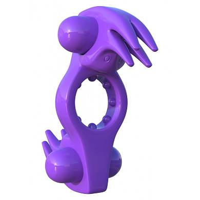 Penisring "Wonderful Wabbit couple" -  2,5 cm - in Violett