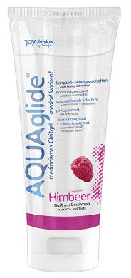 Gleitmittel mit Himbeerduft und -Aroma!