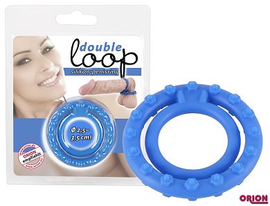 Double Loop blau