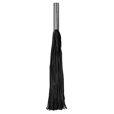 OUCH Lederpeitsche mit Metallgriff 49,5 cm black