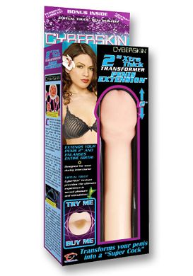 Cyberskin Penis Extension 2 Inch