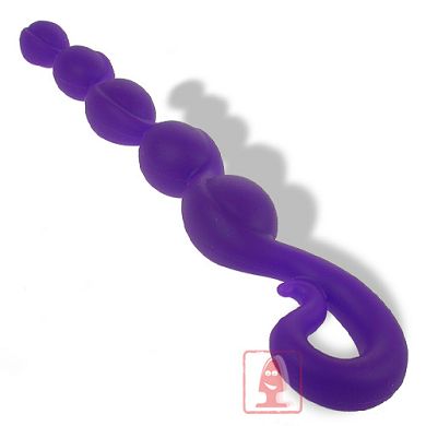Analkette Bendybeads in violett