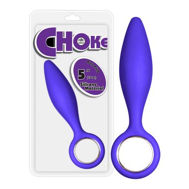 19 x 1,8 - 3,8 cm Plug Choke 5 lila