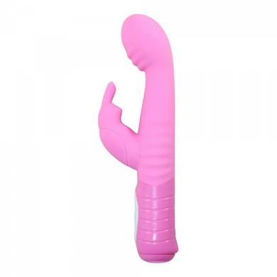 Bunny Vibrator - 25 cm - in Rosa