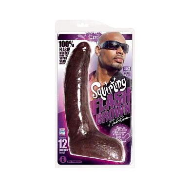 Evil Angel: Flash Brown Squirting Dildo