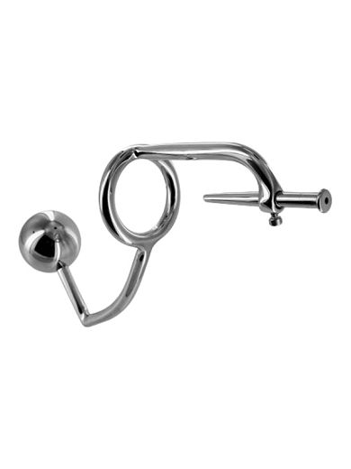 Anal Intruder mit Penisring und Penisplug