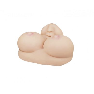 Big breasts with face