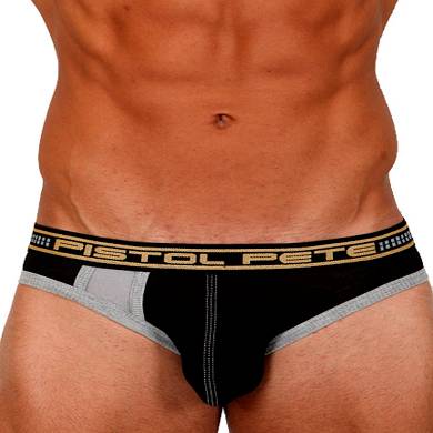 Pistol Pete Magnum Jock Brief Underwear Onyx