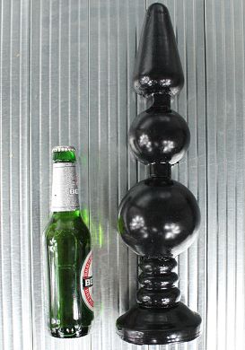 40 x 6 - 9,5 cm Dildo Analyser Black
