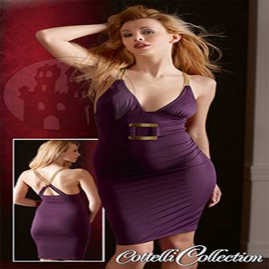 Damen Cocktailkleid in Lila