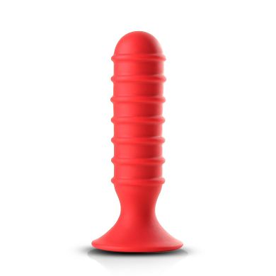 Ass Jacker - Silikon Buttplug - rot - 13cm