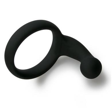 Penisring aus Silikon mit Perineum-Stimulator