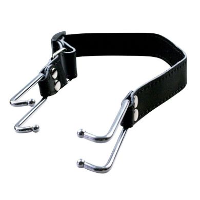 Metall Grinse Haken mit verstellbarem Leder-Riemen