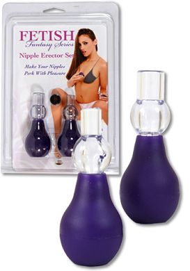Fetish Fantasy - Nipple Erector Set purple