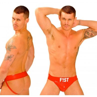 Fist Rubber Jock ? Red ? Front LogoOriginal from UK