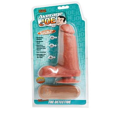 Average Joe Dildo Marco, The Detective - vibrating/heating (vibrierend/heizbar)