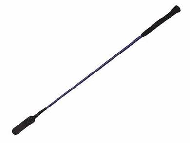 Whip & GO Jockey australische Springpeitsche, lang-schwarz